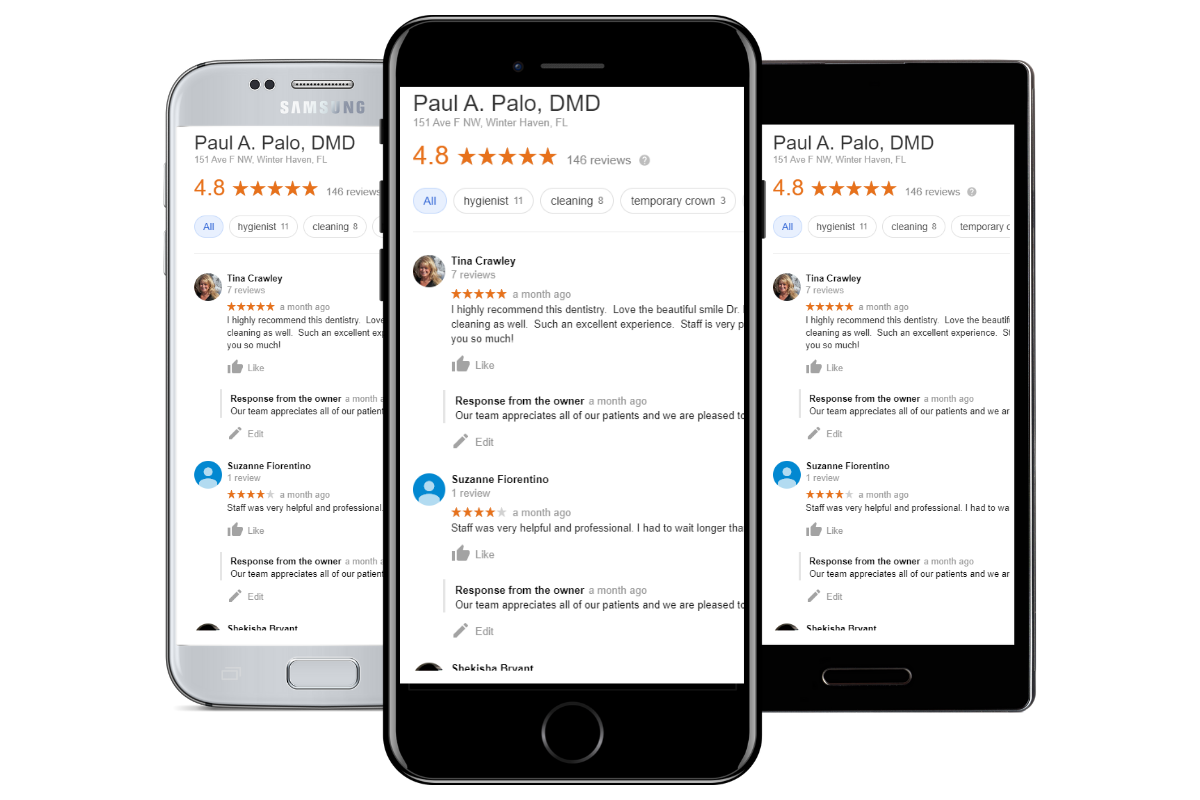 Leave us a review mobile